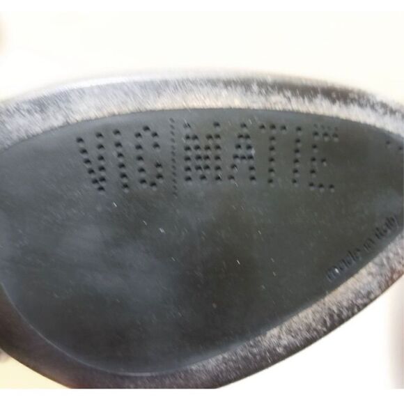 VIC MATIE STUDDED CUT OUT TAN TAUPE STILETTO ANKLE BOOTIE BOOTS HEELS SIZE 9.5 - Picture 9 of 10